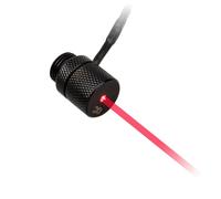 Alphacool 17451 Nero Liquido Ottone 1/4" 24 mm 1,7 cm Eiszapfen laser fitting