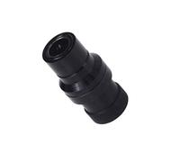 Alphacool 17461 Eiszapfen - Raccordo a sgancio rapido maschio con filettatura interna da 1/4”, colore nero profondo