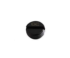Alphacool 17468 Ghiacciolo Vite di chiusura V.2 G1/4 - Connettori di raffreddamento ad acqua Deep Black