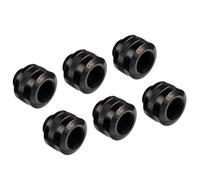 ALPHACOOL - Eiszapfen Pro 13mm Hardtube Fitting G1/4 - Deep Black Sixpack