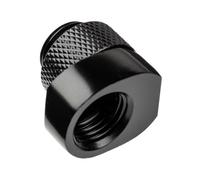 Alphacool 17604 Connettore per tubo Nero 1/4" 22,5 mm 24 mm 18,5 mm black