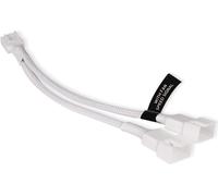 Alphacool Splitter a Y 18722 - 4 pin su 2 x 4 pin, 15 cm, Bianco