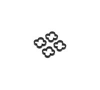 Alphacool 24760 Eiskamm Alu X4-4mm Black - 4 PCS Modding Eiskamm