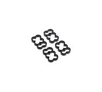 Alphacool 24761 Eiskamm Alu X6-4mm Black - 4 PCS Modding Eiskamm