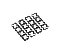 Alphacool 24765 Eiskamm Alu X16-4mm Black - 4 PCS Modding Eiskamm