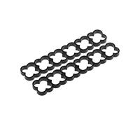 Alphacool 24766 Eiskamm Alu X24-4mm Black - 2 PCS Modding Eiskamm