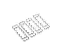 Alphacool 24773 Eiskamm Alu X14-4mm Silver - 4 PCS Modding Eiskamm