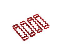 Alphacool 24782 Eiskamm Alu X14-4mm Red - 4 PCS Modding Eiskamm