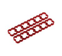 Alphacool 24784 Eiskamm Alu X24-4mm Red - 2 PCS Modding Eiskamm