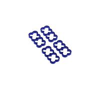 Alphacool 24789 Eiskamm Alu X8-4mm Blue - 4 PCS Modding Eiskamm