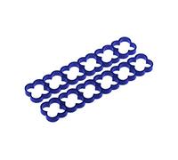 Alphacool 24793 Eiskamm Alu X24-4mm Blue - 2 PCS Modding Eiskamm