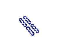 Alphacool 24794 Eiskamm Alu X4 Flat - 4mm Blue - 4 PCS Modding Eiskamm