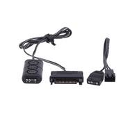 Alphacool Aurora Eiscontrol Nero 2x 3-Pin 18 g Addressable RGB 15360