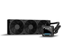 Alphacool Core 2 Lt 360mm Cpu Aio (14622) | Radiatore ultra sottile in rame da 22,5 mm, pompa Core DC-LT 3 PWM, tre ventole da 120 mm a 2.500 giri/min