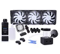 Ventola per PC Alphacool 11990 sistema di raffreddamento computer Blocco acqua 12 cm Nero, Grigio, Trasparente [11990]