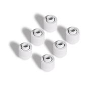 Alphacool 17624 ghiaccioli 13/10 mm beccuccio a vite G1/4 - White Sixpack connettore raffreddamento ad acqua