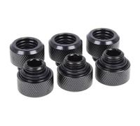 Alphacool 17377 Accesorio de hardware de enfriamiento negro, 13/10mm, 21mm, 141 g, negro