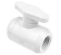 Alphacool Eiszapfen 2 Wege Kugelhahn G1/4 white Eiszapfen 2-way ball 17630