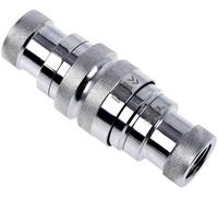 Alphacool Eiszapfen Kit connettore a sgancio rapido G1/4 (argento) - Nouvo