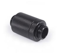 Alphacool ES D-Plug 21 mm G1/4 AG su G1/4 AG - Deep Black