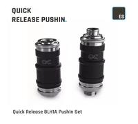 Alphacool ES Set di PushIn BLH1A a sgancio rapido OT-OT,IT-IT, connettore della valvola di raffreddamento ad acqua utilizzato nel sistema di Workerstation del Server