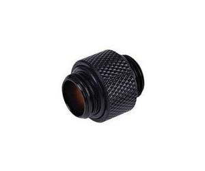 Alphacool HF double nipple G1/4 outer thread to G1/4 outer thread KÃ¸lervÃ¦ske system tilslutnings adapter 1-pack Sort NEW