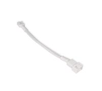 Alphacool Prolunga per cavo ventola da 4 pin a 4 pin, 15 cm, bianco