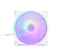 Alphacool Rise Aurora Case per computer Ventilatore 12 cm Bianco 1 pz