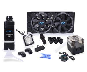Alphacool ST30 Processor Kit di raffreddamento a liquido 12 cm Nero - Nouvo