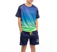 ALPHADVENTURE Set sportivo per bambini, tuta, maglietta a maniche corte e pantaloncini, da 6 a 14 anni, 6 anni