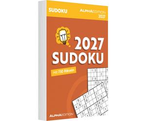 ALPHAEDITION AbreiBkalender Sudoku 2027, NUOVO