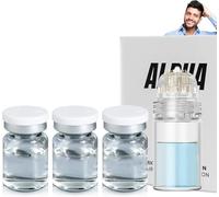 AlphaInfuse Hair Regrowth System - Alpha Infuse Hair Regrowth Solution Using Micro-Infusion Technology Increases Serum Absorption by 300% - Promotes Thicker, Fuller Hair (Set A)