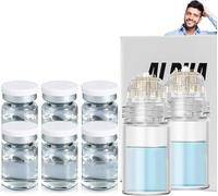 AlphaInfuse Hair Regrowth System - Alpha Infuse Hair Regrowth Solution Using Micro-Infusion Technology Increases Serum Absorption by 300% - Promotes Thicker, Fuller Hair (Set B)