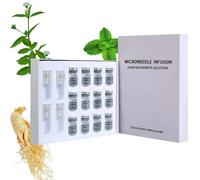 AlphaInfuse Hair Regrowth System - ALPHA INFUSE Microneedle Infusion Hair Regrowth Solution, Painless Micro-Infusion Technology for Hair Growth, Increases Serum Absorption by 300% (Set C: 4+12)