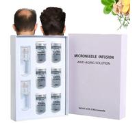 Alphainfuse Hair Regrowth System - ALPHA INFUSE Microneedle Infusion Hair Regrowth Solution, Use Micro-Infusion Technology, Promotes Thicker & Improving Scalp Health, Stop Shedding In 1 Week (SetB)