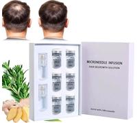 AlphaInfuse - Sistema di ricrescita dei capelli, ALPHA INFUSE Microneedle, soluzione per la ricrescita dei capelli, tecnologia di micro-infusione indolore per la crescita dei capelli, rapida