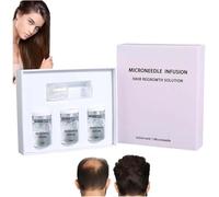 AlphaInfuse - Sistema di ricrescita dei capelli, AlphaInfuse Microneedle Infusion Hair Regrowth Solution, tecnologia di micro-infusione indolore per la crescita dei capelli (1+3)