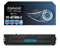 alphaink 1 Toner CTL-A2100 XL Ciano compatibile per Pantum CP2100D CP2100DN CP2100DW, CM2100DN CM2100DW CM2100ADN CM2100ADW - CON CHIP - 2500 pagine