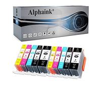 alphaink 10 Cartucce compatibili con Canon PGI-520 CLI-521 per stampanti Canon PIXMA MP630, MP640, MP620, MP640M, MP990, MX860