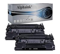 alphaink 2 Toner Compatibile (SENZA CHIP) per HP 59A CF259A LaserJet Pro M404n M404dn M404dw MFP M428dw M428fdn M428fdw M304 M404 M428 (Nero, confezione da 2)