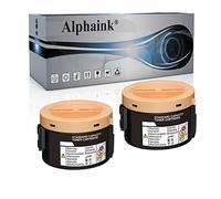 alphaink 2 Toner Compatibili con Epson M1400 C13S050652 per Stampanti per Epson AcuLaser M1400, Epson AcuLaser MX14, Epson AcuLaser MX14NF 2.200 Pagine (3 Nero)