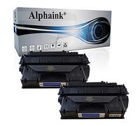 alphaink 2 Toner Compatibili con HP CF280X 80X per stampanti HP Laserjet Pro 400 400 MFP M425DN M401N M401DN M401D M425DW M401A M401 MFP M425 M401DW M401DNE