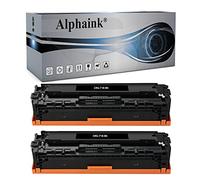 alphaink 2 Toner neri Compatibili con Canon CRG-718-BK per stampanti Canon i-Sensys MF-8540, MF-700, MF-728, MF-8330, MF-8350, MF-8360, MF-8340 - LBP-7200, LBP-7210CDN, LCP-7600, LBP-7680CX, LBP-7660