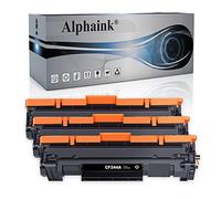 alphaink 3 44A CF244A Toner Compatibili per HP per LaserJet Pro M15 M15a M15w M16 M16a M16w M17 M17a M17w, HP LaserJet Pro MFP M28 M28a M28w M29 M29a M29w (3 Nero)