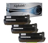 alphaink 3 Toner compatibili con Lexmark 51B2000 51B00A0 MS317 per stampanti Lexmark MS 617DN 610DTN 610DN 310DN 312DN 315DN 317DN - MX 310DN 317DN 510DE 410DE 417DE