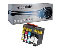 alphaink 4 Cartucce compatibili con HP 934XL 935XL per stampanti HP OFFICEJET 6815, 6825, 6822, 6820, 6812, 6800 OFFICEJET PRO 6830 E ALL IN ONE, 6830, 6800, 6239, 6235, 6230 EPRINTER, 6230, 6835