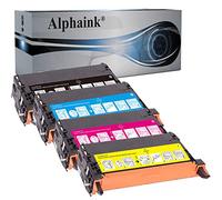 alphaink 4 Toner compatibili con Epson C3800,per stampanti Epson Aculaser C3800 C3800DN C3800DTN C3800N,C13S051126,C13S051124,C13S051125,C13S051127,C13S05112 Multipack(1giallo,1magenta,1ciano,1nero)