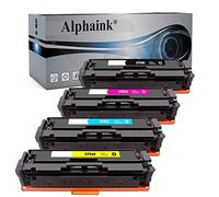 KIT 4 Toner CF540X CompatiibIle HP Laserjet Color Pro M280, M254, M254DW