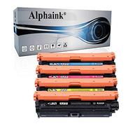 alphaink 4 Toner compatibili con HP 508A 508X CF360X CF360A CF361X CF362X CF363X per HP Color LaserJet Enterprise M552dn M553n M553dn M577f M552 M553
