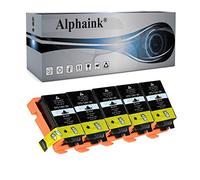 alphaink 5 Cartucce compatibili con Epson T2661 per stampanti Epson WorkForce WF100W